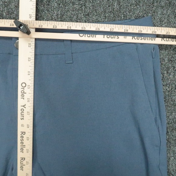 Lululemon Pants Men 40x32 Blue ABC Classic Fit WovenAir 5 Pocket Trouser - Picture 8 of 11